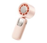Portable Handheld Tur-bo Fan, Mini Foldable Hand Held Personal Fan, Personal Desk Blower, Long-Lasting Battery, Foldable Design, 16.2x6.2x6.2cm, Best for Keeping Cool During Commutes or Travels