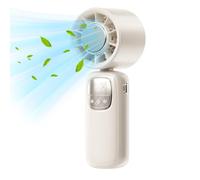 Portable Handheld Tur-bo Fan, Mini Foldable Hand Held Personal Fan, Personal Desk Blower, Long-Lasting Battery, Foldable Design, 16.2x6.2x6.2cm, Best for Keeping Cool During Commutes or Travels