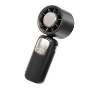 Portable Handheld Tur-bo Fan, Mini Foldable Hand Held Personal Fan, Personal Desk Blower, Long-Lasting Battery, Foldable Design, 16.2x6.2x6.2cm, Best for Keeping Cool During Commutes or Travels