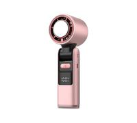 Portable Handheld Turbos Fan | Hand Held Fan with Ice Cooling | 4000mAh High Speed Small Pocket Fans with LED Display and 90° Direction Control | Personal Hand Fans for Travel, Outdoor