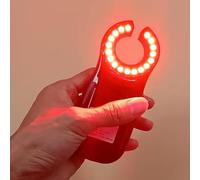 Portable Handheld Vein Detector, Rechargeable Vein Finder Viewer, Handheld Vein Locator with 18 LEDs, Efficient Finding and Clear Display Effect, for Any Skin Color of All Ages