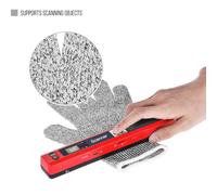 Portable Handheld Wireless Scanner High Resolution A4 Size LCD Display Compact Lightweight Design for Business Document Reciepts [Business]