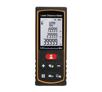 Portable Handle Digital Measure Tool Distance Meter Finder with Electronic Angle for Measuring Area Volume Pythagorean m ft in Unit Switching