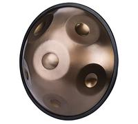 Portable Handpan Hand Pan Hand Drum C-Key 6 Notes(A3 C4 D4 E4 F4 G4) Steel Tongue Drum Percussion Instrument with Carry Bag for Beginners Sound Healing, Personal Meditation