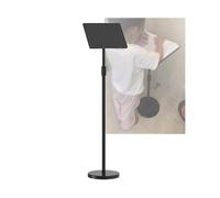 Portable Hands-Free Book Stand - Adjustable Display Shelf for Books, Sketch Paper, Tablets, Magazines with Page Clips - Ideal for Reading, Drawing, and Study