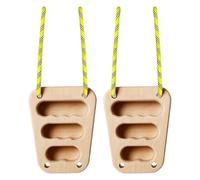Portable Hangboard | 2X Fingerboard Climbing - Wooden Training Kit Finger Exerciser for Climbers Fitness Gym Home Rehabilitation Men Women Outdoor