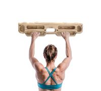 Portable Hangboard - 40Cm Hangable Fingerboard Trainer, Rock Climbing Pull Up Bar, Compact Training Board | Adjustable Finger Strength Exercise Tool for Home Gym
