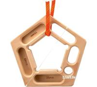 Portable Hangboard Hangboard - Wood Climbing Training Board for Home Gym, Finger Strengthener, Pull-up Grip, Indoor Outdoor Use, Smooth Ergonomic Design (1pc)