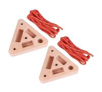 Portable Hangboard, Triangular Design, Maple, Climbing Training Háng Board, Finger Grip Strengthener Trainer, Portable And Lightweight, For Home Gym Travel Outdoors