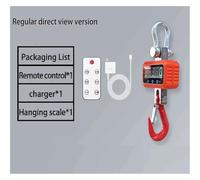 Portable Hanging Hook Scale Easy Taking 1000kg/2000kg/3000kg Electric Metal Scale With High Precision for Market, Construction(1000kg)