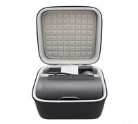 Portable Hard Shell Projector Storage Bag, With Shock-Absorbing Lining And Adjustable Dividers, For JMGO P5X/P5S, Black Travel Carrying Case