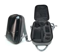Portable Hard Shoulder Case for DJI Flip Fly More Combo,Stores 6 Batteries,RC 2/RC-N3 Remote Control,Charging Hub,65W Charger,FLip Drone and Other Accessories (Black)
