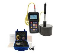 Portable Hardness Meter, 170-960 HLD Metals Durometer Tester for Iron, Copper, Stainless Steel, Includes D Type Impact Device Test Block