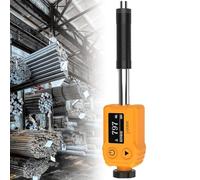 Portable Hardness Meter, Digital Leeb Durometer Tester with 360° Measurement & Data Storage for Metal Testing