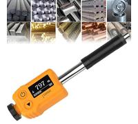 Portable Hardness Tester, 7-in-1 Impact Device for Metal Grooves and Gears, Leeb Durometer for HL HV HB HS HRA HRB HR Hardness Testing