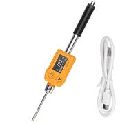 Portable Hardness Tester, Metal Hardness Meter with Leeb Testing for HL HV HB HS HRA HRB HRC, Digital Hardness Gauge for Steel, Iron, Aluminum