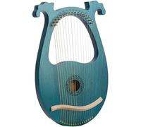 Portable Harp 1Pcs Lyre Harp 16 String Mahogany Body String Instrument 1Pcs Musical Instrument Storage Bag