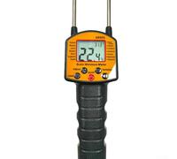 Portable Hay Moisture Meter With Anti Slip Handle LCD Grain Without Battery