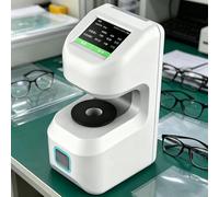 Portable Haze Meter, High Precision Light Transmission Tester, Handheld Device with 21mm, 15mm, 12mm Test Apertures, 0.1% Resolution for Haze and Transmittance Testing