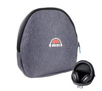 Portable Headphone Bag, Earphone Case Headphone Case, Soft Buff Headphone Bag Replacement of Headphone Stand for Travel Carrying, Lightweight Headphone Pouch of Headphone, for Sony, JBL, Beats, Bose