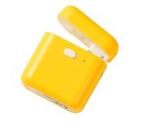 Portable Heat Sealer, Rechargeable Magnetic Bag Sealer | Magnetic Refrigerator Side Door, 3-Second One-Handed Seal, Fits Snack, Coffee & Pet Food Bags Yellow