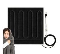 Portable Heated Blanket - Travel Heating Pad Electric Heated Blanket with Three Timing Modes,Lightweight Heated Car Blanket USB Electric Blanket for Bedding Cushions Foot Pad