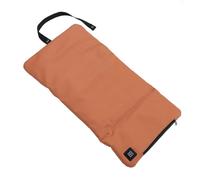 Portable Heated Cushion, 57x30cm Leather Heating Chair Pad USB Powered with 3 Levels Temp, Electric Heating Pad for Office Home Outdoor Camping (Brown)