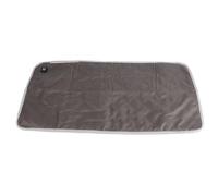 Portable Heated Seat Cushion Large Size Quick Heating Graphene Material for Office Camping Outdoor 45x90cm (Black)