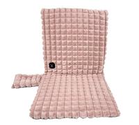 Portable Heated Seat Cushion, Soft and Comfortable, Three Speed Temperature Adjustment, Stable and Safe Suitable for The Back and Waist(Pink2)