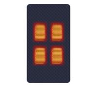 Portable Heated Seat Mat | Heated Stadium Seat Cushion with 3 Temperature Levels,Waterproof Foldable Warming Mat for Indoor Outdoor Camping Travel Home Sports Stadium Bleacher