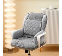 Portable Heated Seat Mat with 3 Temperature Levels, Fast USB Rechargeable, Large Heating Area for Offices Chair, Bleacher, Stadium, Camping, Trip(Grey)