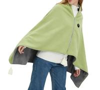 Portable Heated Shawl | 3-Level Safe Portable Soft Heating Blanket | Women Shawl Wraps Heated Blanket - for Couch Bed Home Dorm Offices Apartment