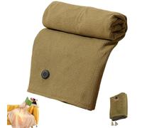 Portable Heated Shawl Wraps for Women,3 Heating Levels,Soft Cordless Wearable Warm Wrap,USB Electric Wearable Heating Scarf Poncho for Home Travel Camping (Green)