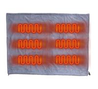 Portable Heated Shawl Wraps,Portable Heated Electric Blanket | Portable Electric Heated Lap Blanket | Heated for Travel, Hotels, Apar