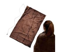 Portable Heating Blanket - 5V USB Powered Lap Robe, 3 Temperature Levels, Soft Flannel Office Chair Mat, Warm Winter Leg Warmer, Travel Road Trip Accessory | for Family Friends Gift