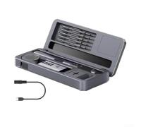 Portable Heating Tool Box Kit, Soldering Iron Kit, 100W Soldering Iron Tool for Electronic Repairs, Circuit Board Work(A)