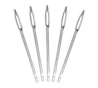 Portable Heavy Duty Car Tire Repair Kit - Split Eye Needles 5 Pack Plug Kit Flat Spikes with Reamer Pins T-Handle Plug Tool Kit for Truck SUV Motorcycle ATV Trailer Economic