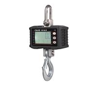 Portable Heavy Duty Digital Crane Scale 1000kg 2204lbs Industrial Hanging with LCD Backlight Unit Change Data Hold Tare Zero for Construction Market Fishing Outdoor Work