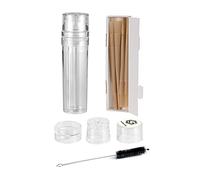 Portable Herb Spice Grinder, All-in-One Cone Rolling Machine, Loader for 12 Pre-Roll Cones