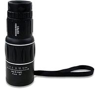 Portable High Power 16X50 Monocular Telescope with HD Lens for Birdwatching, seeing, Watching Sports Events and Concerts, Black