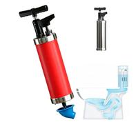 Portable High Pressure Kinetic Toilet Plunger for Shower Kitchen Clogs