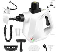 Portable High Pressure Steam Cleaner, Hand Held Steam Cleaner Cleaning Machine with 400ML Water Tank, Power Cord, Steam Gun, Steamer Handheld for Kitchen, Stain Removal, Car, Sofa, Floor, Bathroom
