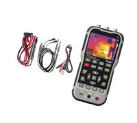 Portable High Resolution Double Channel Digital Oscilloscope Featuring Thermal Imaging Multimeter and Signals Source Signals Generator