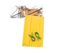 Portable High Voltage Protection Mat, Insulating Blanket with 2 Pcs Insulated Clip, Yellow Waterproof for Linemen andElectrician(1KV-39x39in(100x100cm))