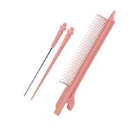Portable Highlighting Comb Balayage Teasing Baber Hairstylist Tool Hair Sectioning Clips Cut Dyes