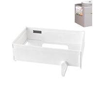 Portable Holder for Bin Bags, Foldable Waste Storage Shelf, Magnetic Bin Bag Hanger, for Kitchen Cabinets and Doors, Restaurant, Dorm, Apartment, Hotel, Bedroom, Bathroom