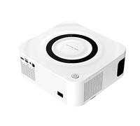 Portable Home Projector - 7000 Lumens WiFi Video Movie Smart Projectors | Smart Projector Low Noise Projection Max 200'' Display for USB Pad Laptop Smartphone Gusengo