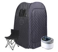 Portable Home Sauna, Sauna Tent, Infrared Saunas for Home, Steam Room, Home Steam Sauna, Home Sauna Pod, 3L Steamer Generator Sauna Kit for Therapy Detox Slimming