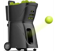 Portable Home Tennis Ball Machine - Automatic Ball Launcher with Mobile App Control, 100-Ball Large Capacity - Practice Trainer for Players of All Levels