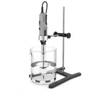 Portable Homogenizer Mixer, Lab Emulsifier and Cell Disruptor for Sample Preparation and Mixing, Efficient and Easy to Use, Includes Bracket for Stability